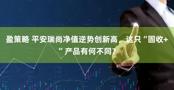 盈策略 平安瑞尚净值逆势创新高，这只“固收+”产品有何不同？